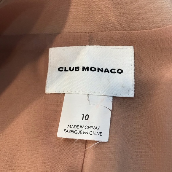 Club Monaco Neandra Pink Blazer Size 10 - Picture 3 of 7